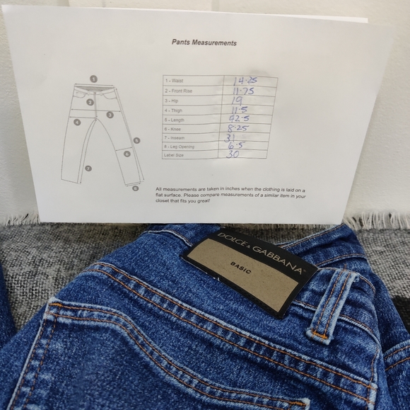 Vintage Dolce & Gabbana Basic Jeans - 30 - Picture 13 of 13